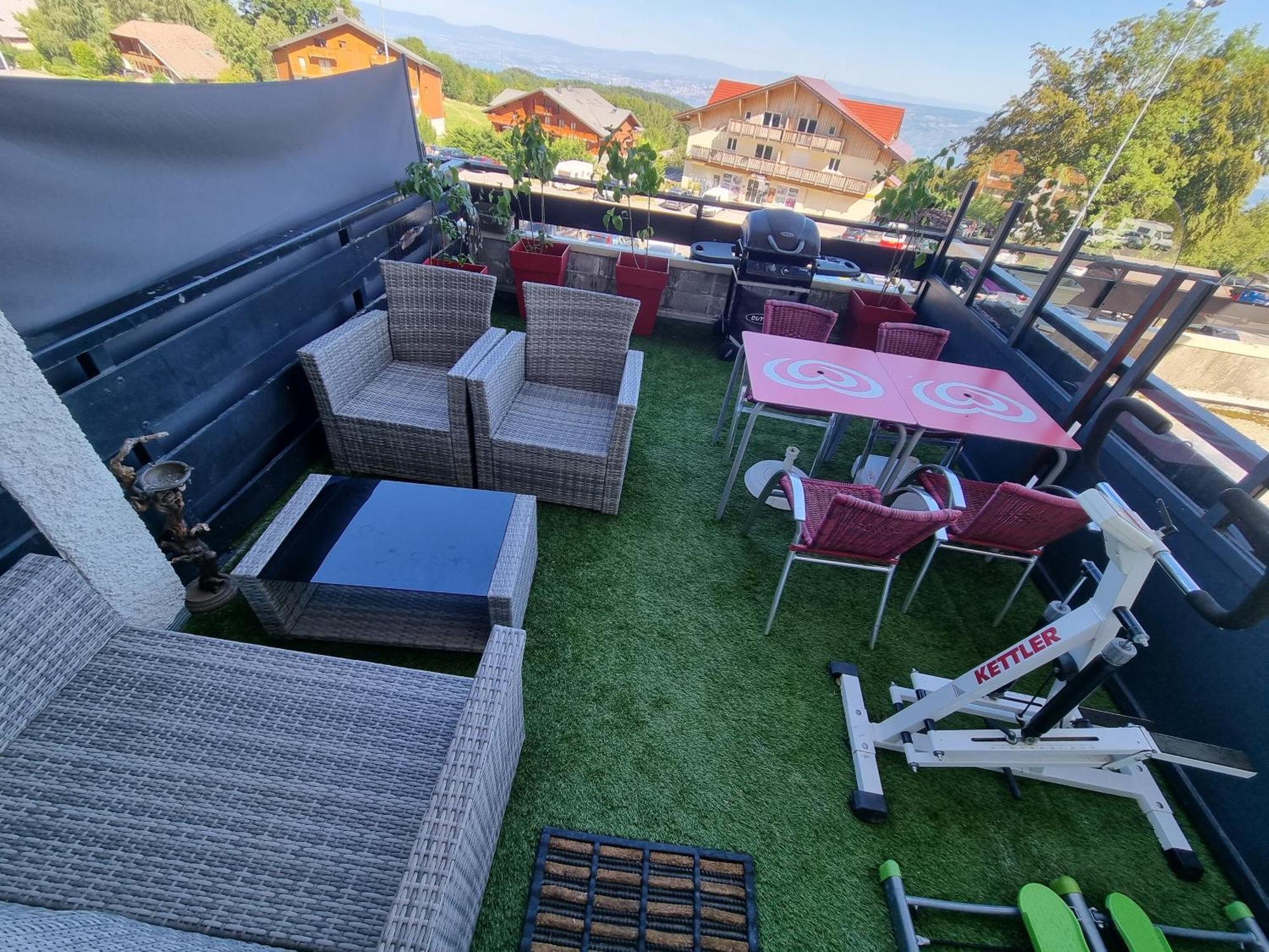 Le 20 Appartement Thollon-les-Memises Buitenkant foto